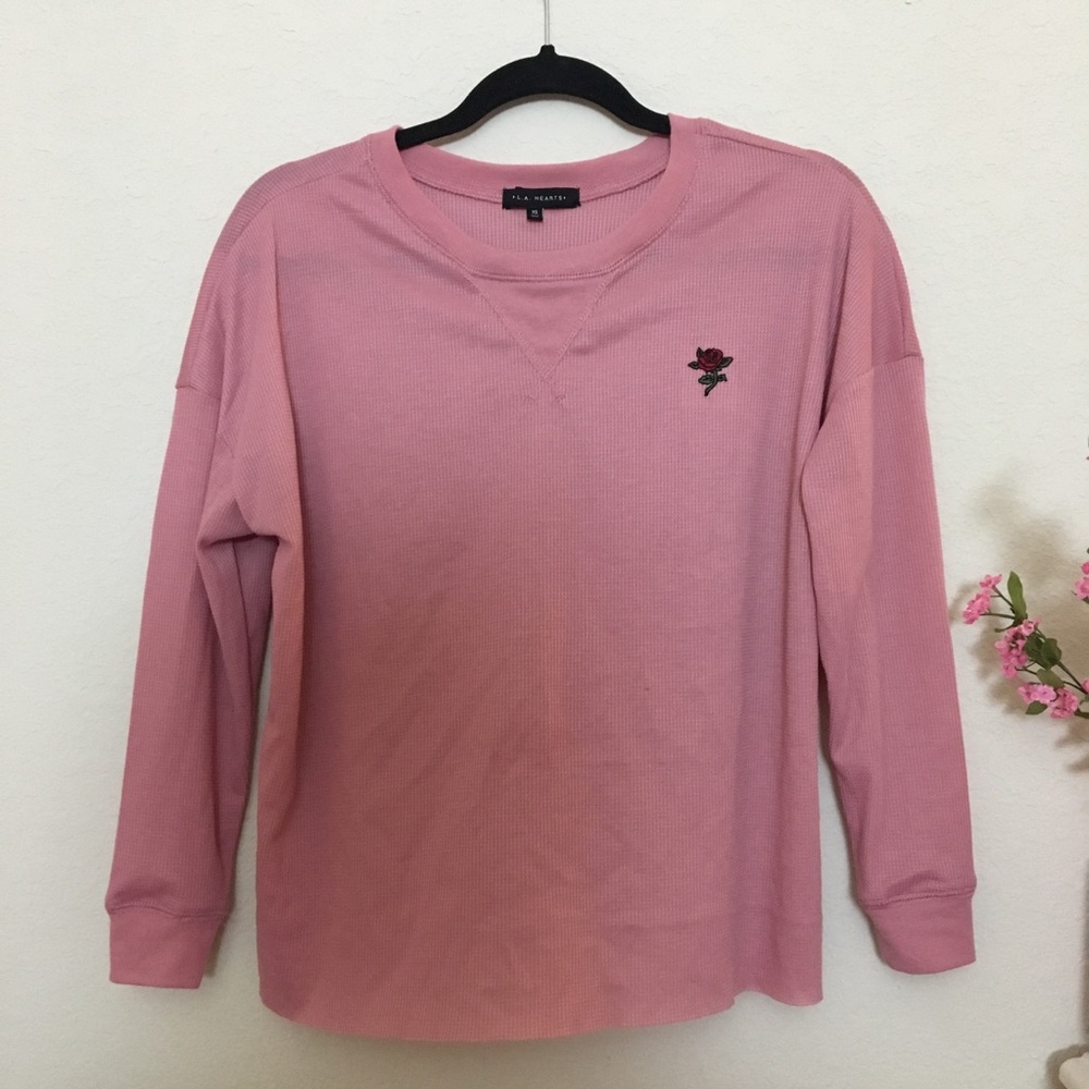 Pacsun Rose Pink Longsleeved